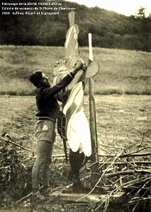 COLO JEUNE FRANCE 1954 Laffray, Rispoli et le grognard